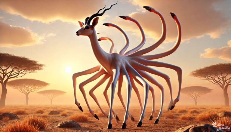 Gazelle à 1000 pattes