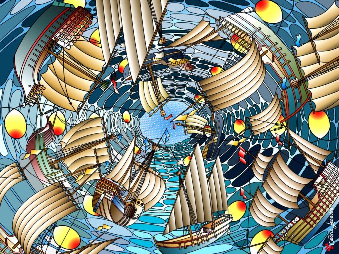 Bataille de Caraques aux Bermudes By Cedric Leneutre Cedric Leneutre