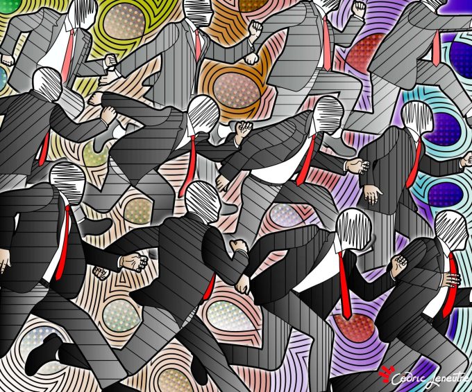 Hommes pressés By Cedric Leneutre Cedric Leneutre